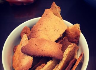 Tyler Florence’s Cheddar-Black Pepper Crackers Recipe Review
